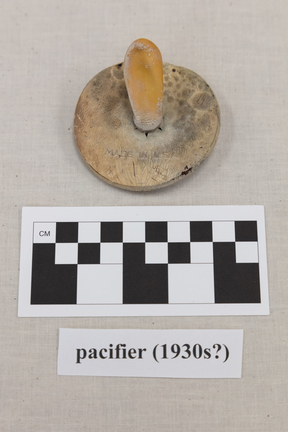 Pacifier, circa 1930s